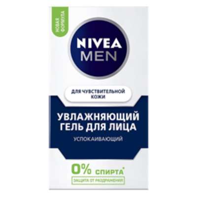 NIVEA Увлажняющий гель для чувствительной кожи для мужчин