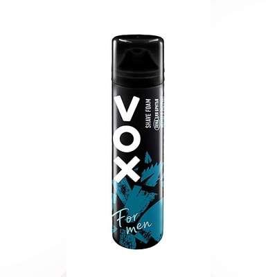 VOX Пена для бритья FOR MEN ментол и экстракт алоэ вера 200