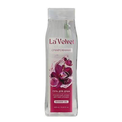 BEAUTY FOX Гель для душа La'Velvet Очарование утонченный аромат цветущей орхидеи 400