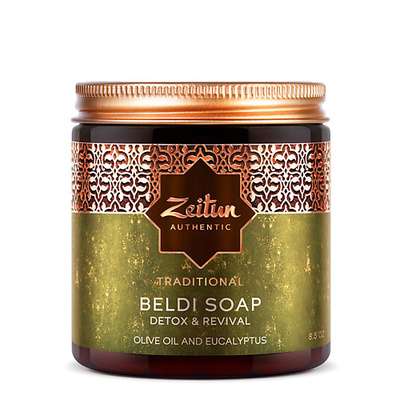 ZEITUN Традиционное марокканское мыло Бельди "Олива" для всех типов кожи