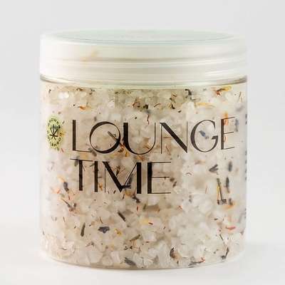 GROWER COSMETICS Соль для ванн "LOUNGE TIME" жасмин, лаванда, иланг-иланг. 500
