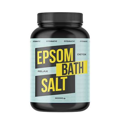 FITOMATIC Соль для ванны английская с магнием Epsom salt 3000