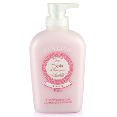 PERLIER Бархатистое жидкое мыло Fresia Velvety Liquid Soap