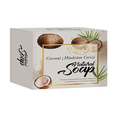 COSMOLIVE Мыло натуральное кокосовое сoconut natural soap 125