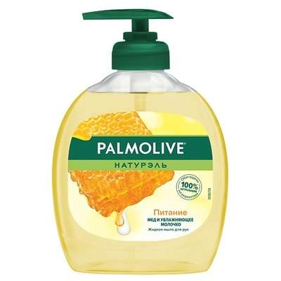 PALMOLIVE Жидкое мыло Молоко и мёд 300