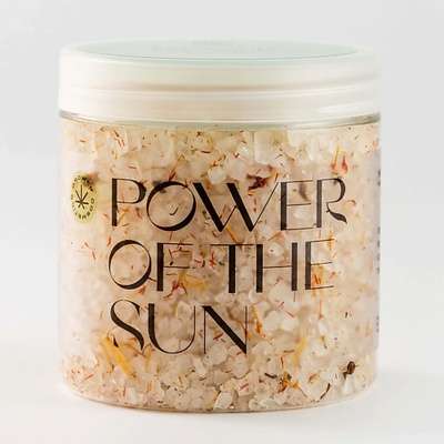 GROWER COSMETICS Соль для ванн "POWER OF THE SUN" шалфей, имбирь, мандарин. 500