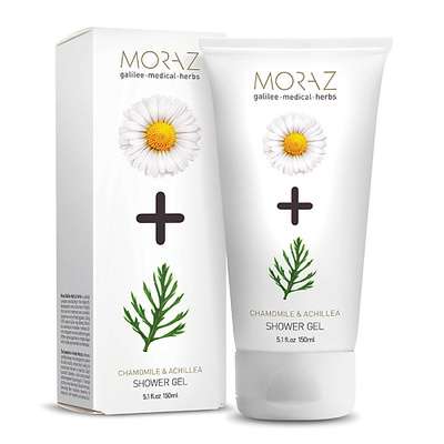 MORAZ Гель для тела очищающий на экстрактах граната и горца PREMIUM BEAUTY MORAZ+ (премиальный уход)