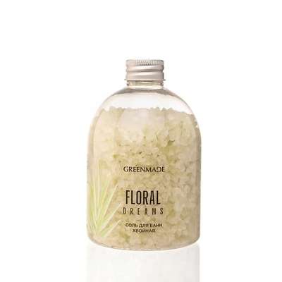 GREENMADE Соль для ванн хвойная Floral Dreams с эфирным маслом сосны 500