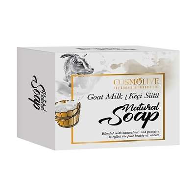 COSMOLIVE Мыло натуральное с козьим молоком goat milk natural soap 125