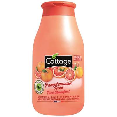 COTTAGE Молочко для душа увлажняющее Moisturizing Shower Milk – Pink Grapefruit