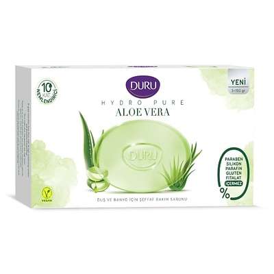 DURU Косметическое мыло CRYSTAL Hydro Pure Aloe Vera 450