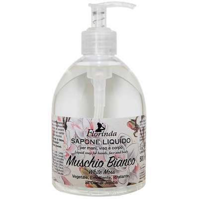 FLORINDA жидкое мыло "Магия Цветов" Muschio Bianco / Белый Мускус 500