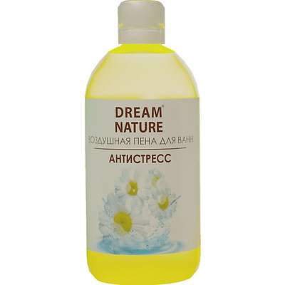DREAM NATURE Воздушная пена для ванн "Антистресс" с ароматом ромашки 1000