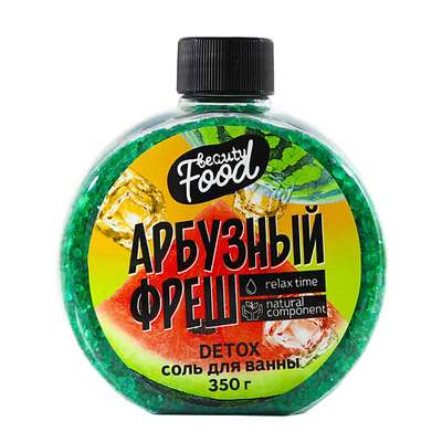 BEAUTY FOX Соль для ванны «Арбузный фреш» 350