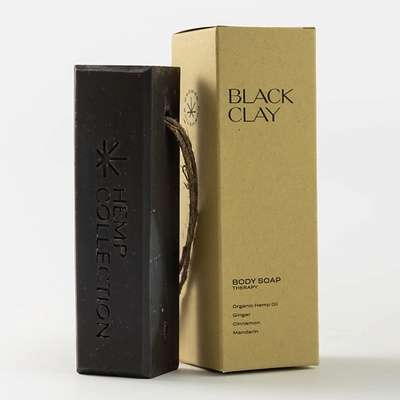 GROWER COSMETICS Мыло твердое "BLACK CLAY" 150