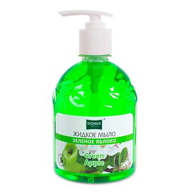 DOMIX GREEN Жидкое мыло "Зелёное яблоко" 500