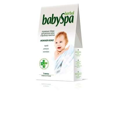 HERBAL BABY SPA Травяной сбор "Нежная кожа" 45