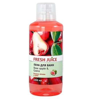 FRESH JUICE Пена для ванн Rose apple&Guava 1000