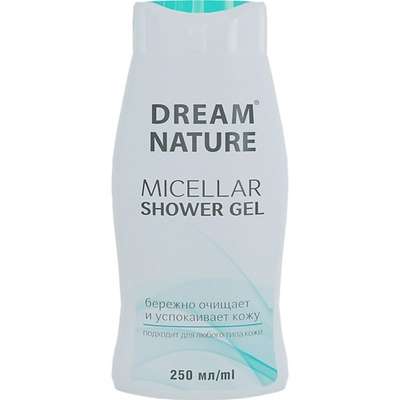 DREAM NATURE Мицеллярный гель для душа 250