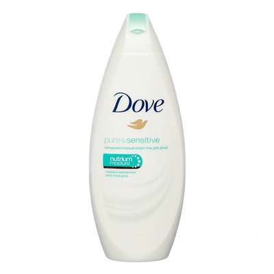 DOVE Гель для душа для чувствительной кожи гипоаллергенный Pure & Sensitive