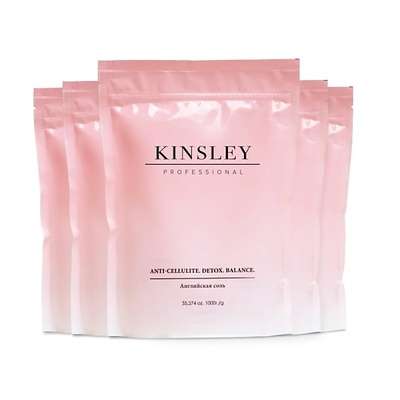 KINSLEY Английская соль для ванн Anti-cellulite Detox Balance 5000