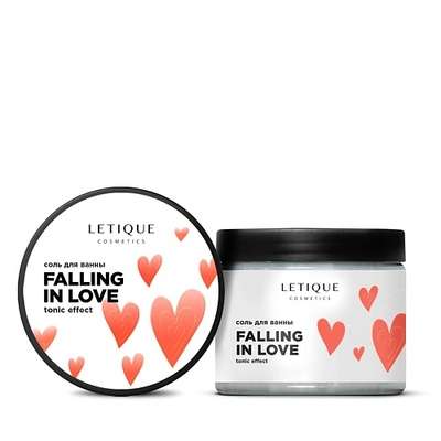 LETIQUE COSMETICS Соль для ванны FALLING IN LOVE 450