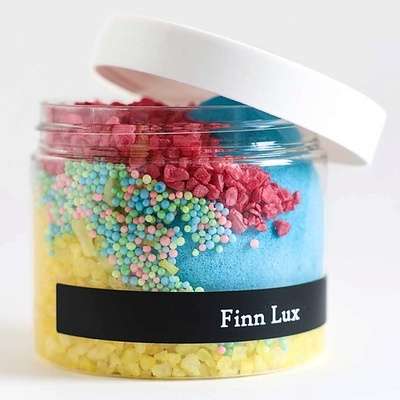 FINNLUX Морская цветная соль для ванны с жемчугом и гейзером 500