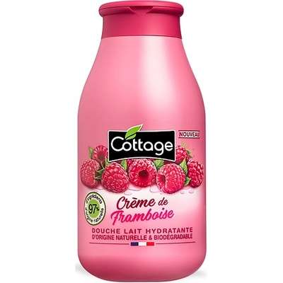 COTTAGE Молочко для душа увлажняющее Moisturizing Shower Milk – RASPBERRY CREAM