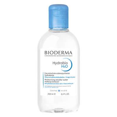 BIODERMA Мицеллярная вода очищающая для обезвоженной кожи лица Hydrabio H2O 250