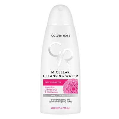 GOLDEN ROSE Вода мицелярная для лица, губ и глаз MICELLAR CLEANSING WATER 200