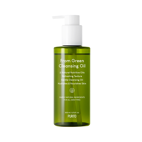 PURITO Очищающее гидрофильное масло From Green Cleansing Oil 200