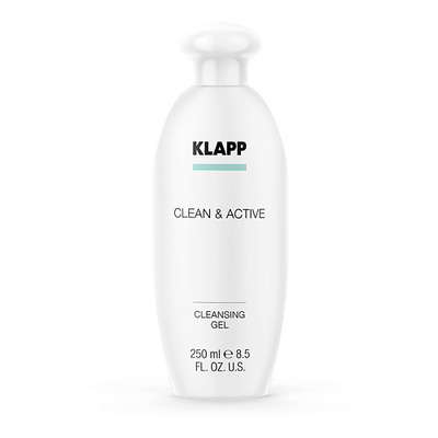 KLAPP Cosmetics Очищающий гель CLEAN&ACTIVE Cleansing Gel 250