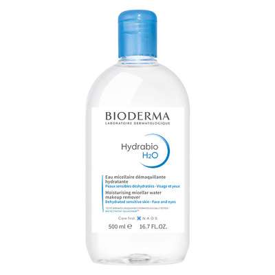 BIODERMA Мицеллярная вода очищающая для обезвоженной кожи лица Hydrabio H2O 500