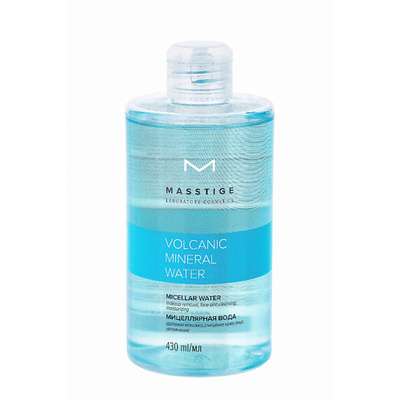 MASSTIGE Мицеллярная вода VOLCANIC MINERAL WATER 430