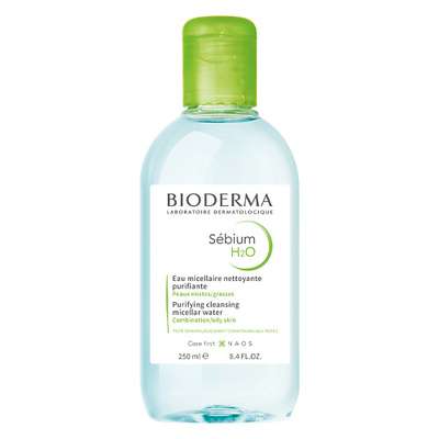 BIODERMA Мицеллярная вода очищающая для жирной и проблемной кожи лица Sebium 250