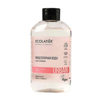 ECOLATIER Urban Мицеллярная вода для снятия макияжа Цветок орхидеи & Роза 600