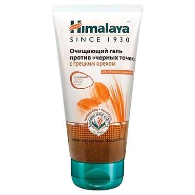 HIMALAYA SINCE 1930 Гель очищающий против чёрных точек с грецким орехом