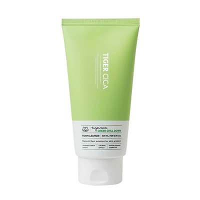 IT'S SKIN Пенка для лица Tiger Cica Green Chill Down Foam Cleanser