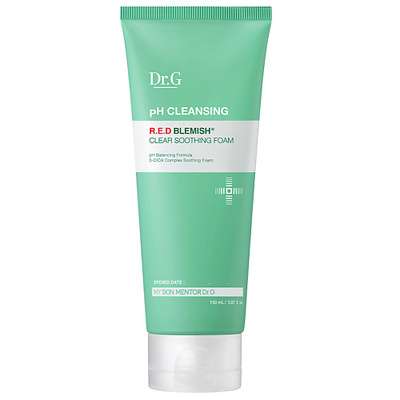 Dr.G Пенка с нейтральным pH "pH CLEANSING R.E.D. BLEMISH CLEAR SOOTHING FOAM" 150