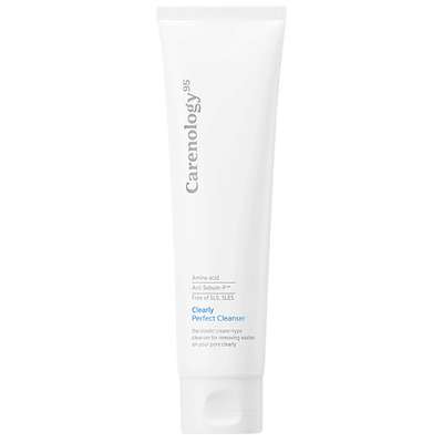 CARENOLOGY Глубоко очищающая пенка для лица с аминокислотами Clearly Perfect Cleanser 130