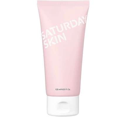 SATURDAY SKIN Гель-пенка для умывания rise + shine с коко-глюкоцидом и экстактом персика 120