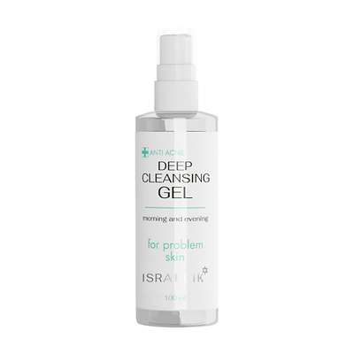 ISRAELIK Гель очищающий для проблемной кожи Deep Cleansing Gel Anti Acne 100