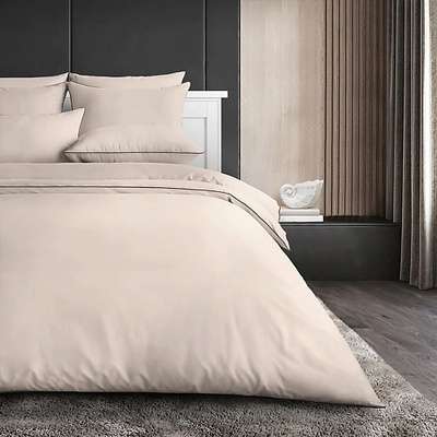 SOFT SILVER Антибактериальный комплект постельного белья Antibacterial Bed Linen Set, ЕВРО. Цвет: «Песчаный берег» (бежевый)