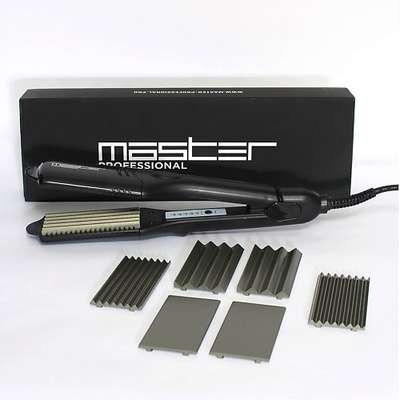 MASTER Выпрямитель для волос MP-128, со сменными насадками