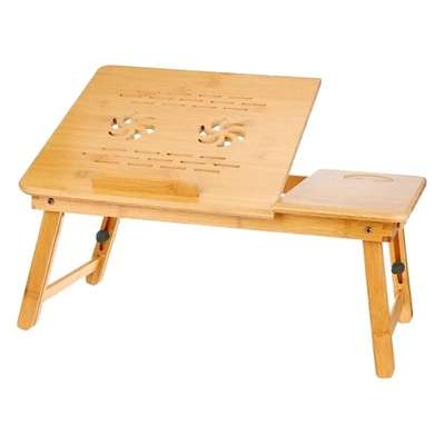 DASWERK Столик-поднос для для ноутбука и завтрака с охлаждением DAS HAUS Bamboo
