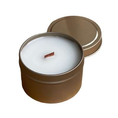 LACIRE Ароматизированная свеча с тайным посланием "табак и карамель" 130