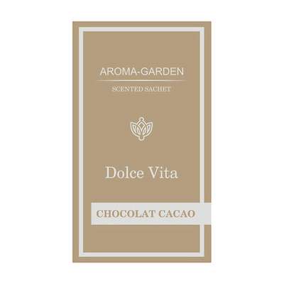 AROMA-GARDEN Ароматизатор-САШЕ Дольче Вита-Какао-шоколад (Cacao chocolat)
