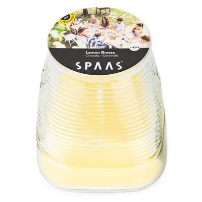 SPAAS Свеча в стакане Цитронелла Лимонный бриз 1