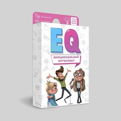 ГЕОДОМ Игра карточная "ЕQ Эмоциональный интеллект" 40 карточек