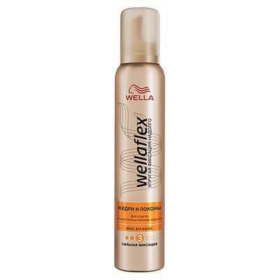 WELLA Wellaflex Мусс для укладки волос "Кудри и локоны" сильной фиксации